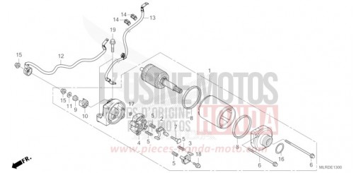 DEMARREUR CB500XACT de 2026